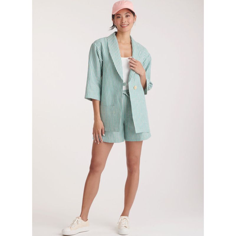 Patron New Look 6780 - Veste, short et pantalon