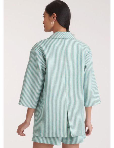 Patron New Look 6780 - Veste, short et pantalon