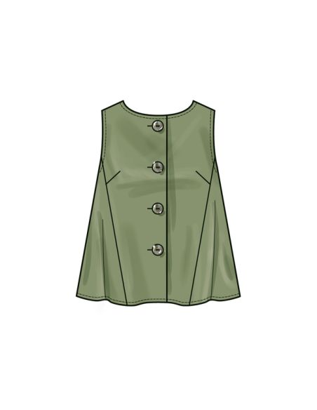 Patron New Look 6781 - Haut et pantalon