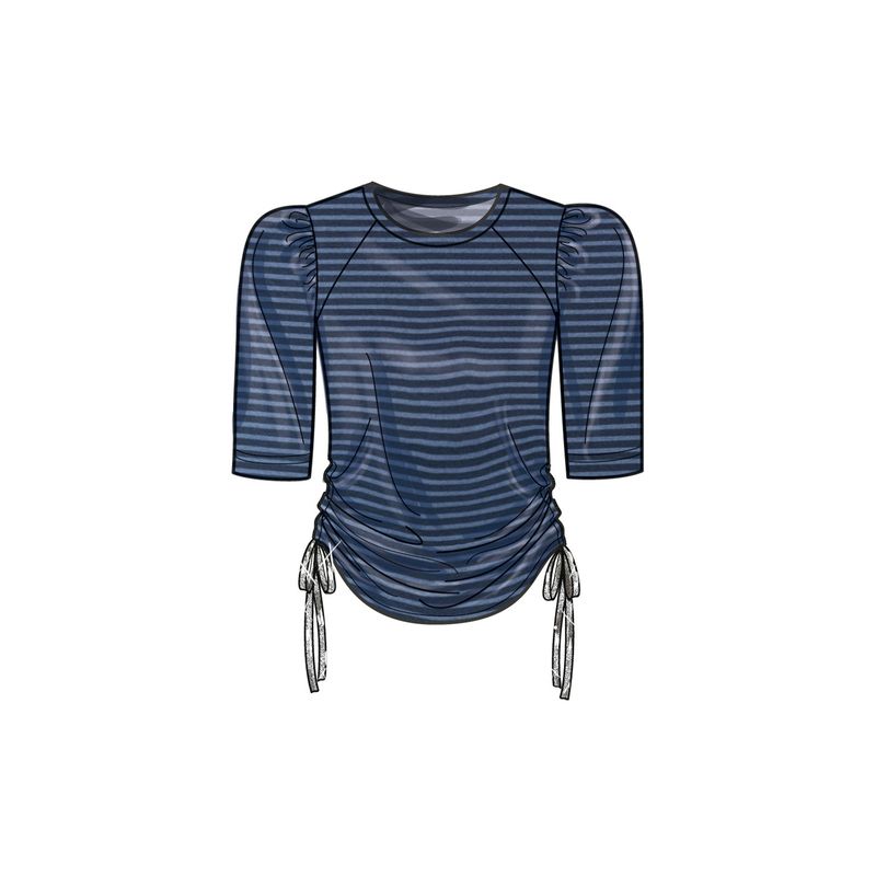 Patron New Look 6782 - Haut et jupe en tricot