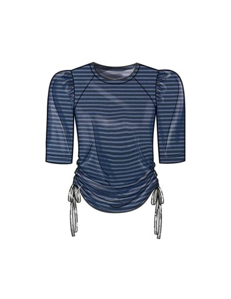 Patron New Look 6782 - Haut et jupe en tricot