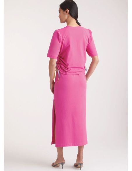 Patron New Look 6782 - Haut et jupe en tricot