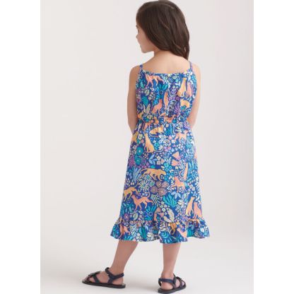 Patron New Look 6783 - Combinaison et robe d’été pour enfants 2