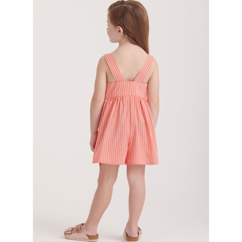 Patron New Look 6784 - Robes et barboteuse pour enfants