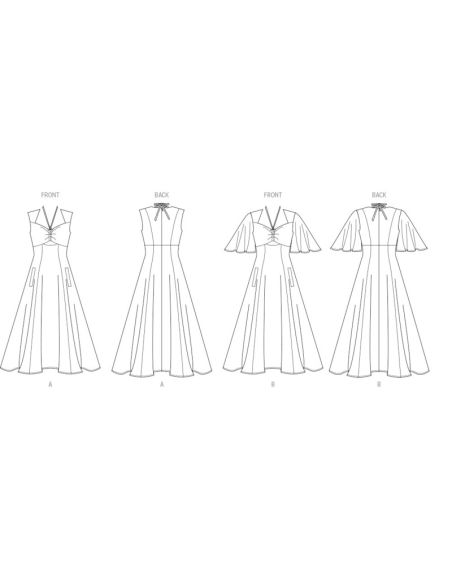 Patron Vogue 2025 B5 - Robe