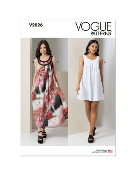 Patron Vogue 2026 H5 - Robe