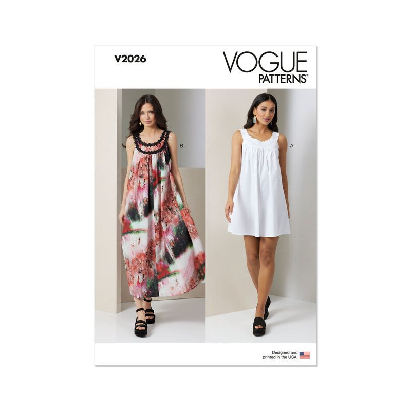 Patron Vogue 2026 H5 - Robe