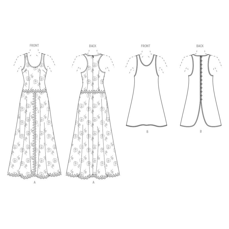 Patron Vogue 2028 H5 - Robe