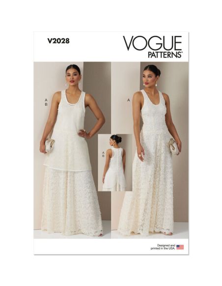 Patron Vogue 2028 H5 - Robe