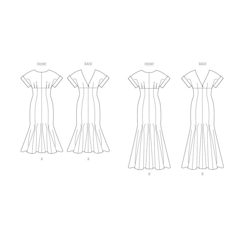 Patron Vogue 2027 D5 - Robe