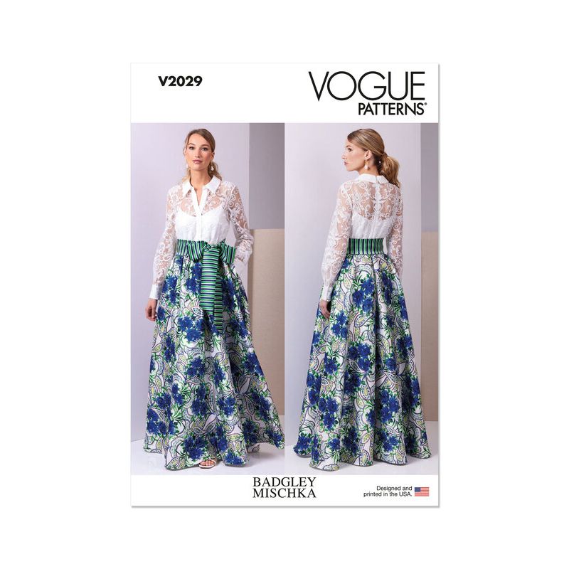 Patron Vogue 2029 B5 - Robe