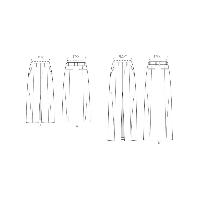 Patron Vogue 2032 B5 - Jupe