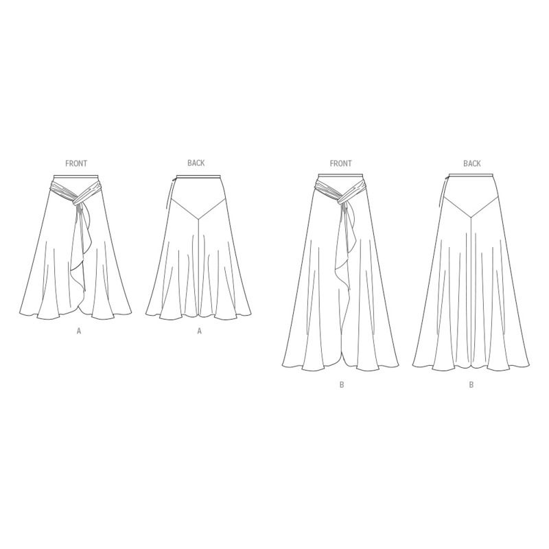 Patron Vogue 2033 D5 - Jupe