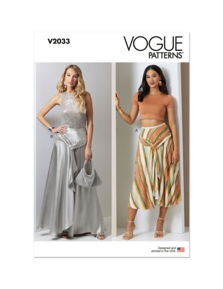 Patron Vogue 2033 D5 - Jupe