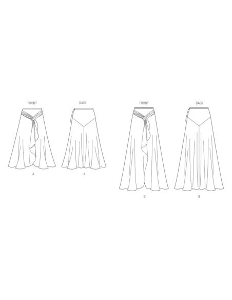 Patron Vogue 2033 D5 - Jupe