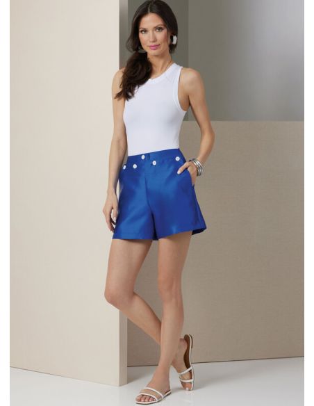 Patron Vogue 2034 B5 - Short ou pantalon style marin