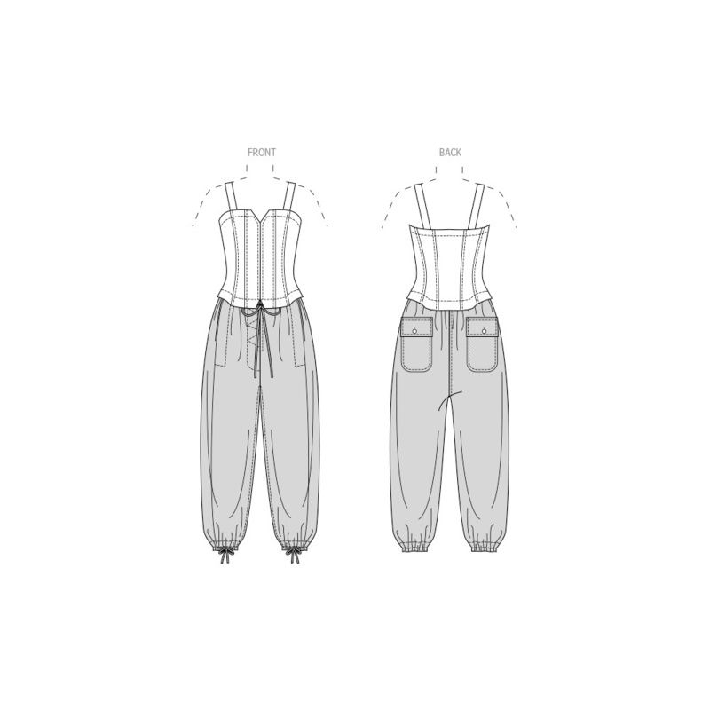 Patron Vogue 2035 H5 - Combinaison