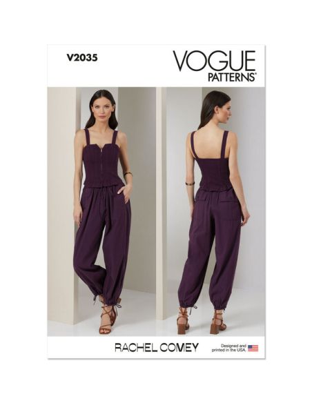Patron Vogue 2035 H5 - Combinaison