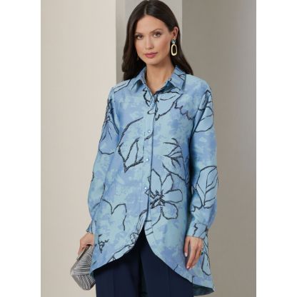 Patron Vogue 2037 B5 - Chemise, crop top et pantalon 2