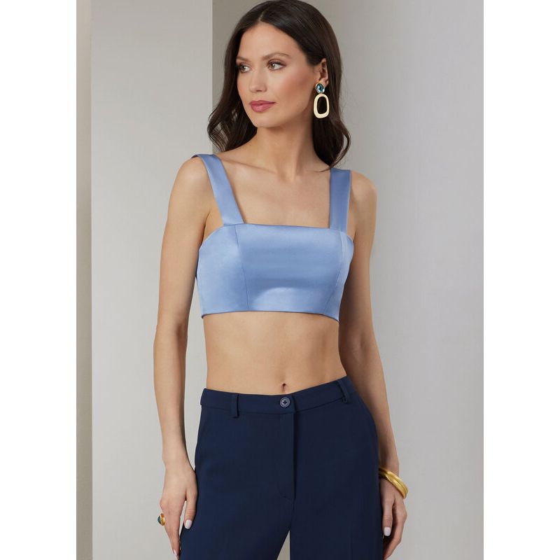 Patron Vogue 2037 B5 - Chemise, crop top et pantalon