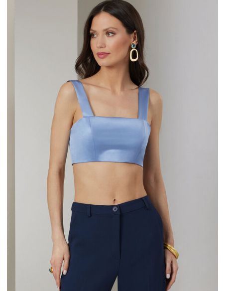 Patron Vogue 2037 B5 - Chemise, crop top et pantalon