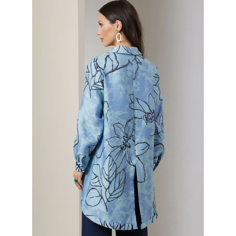 Patron Vogue 2037 B5 - Chemise, crop top et pantalon