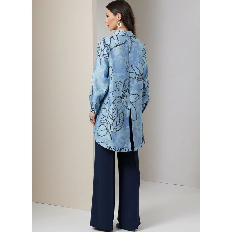 Patron Vogue 2037 B5 - Chemise, crop top et pantalon