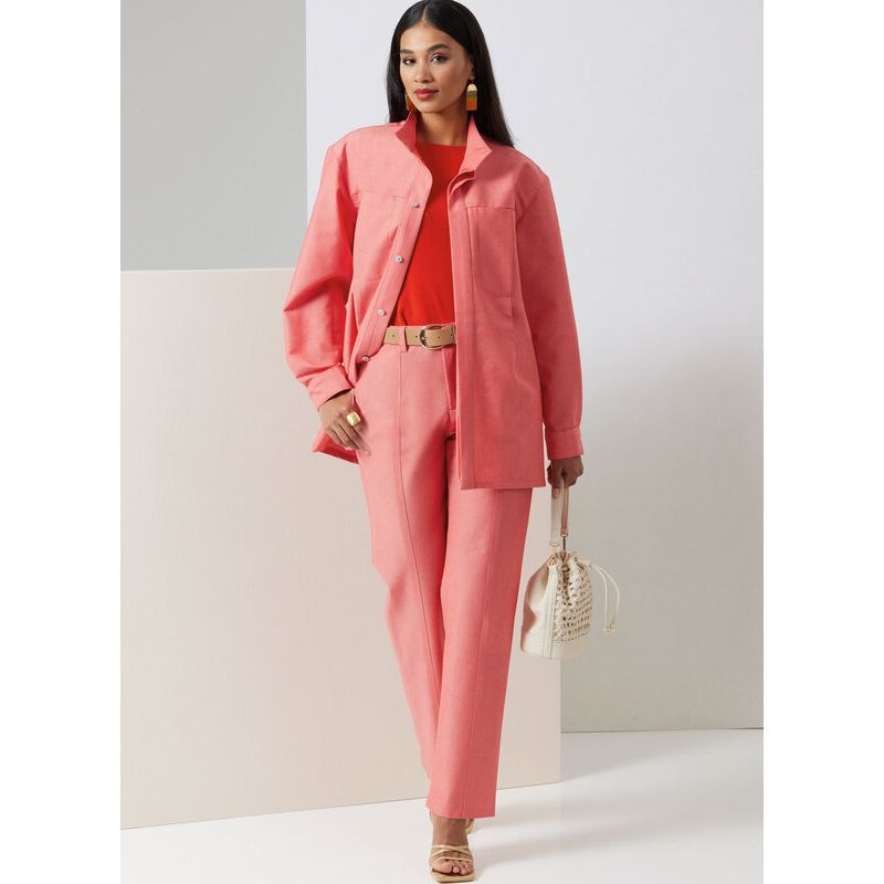 Patron Vogue 2039 A - Chemise et pantalon unisexes