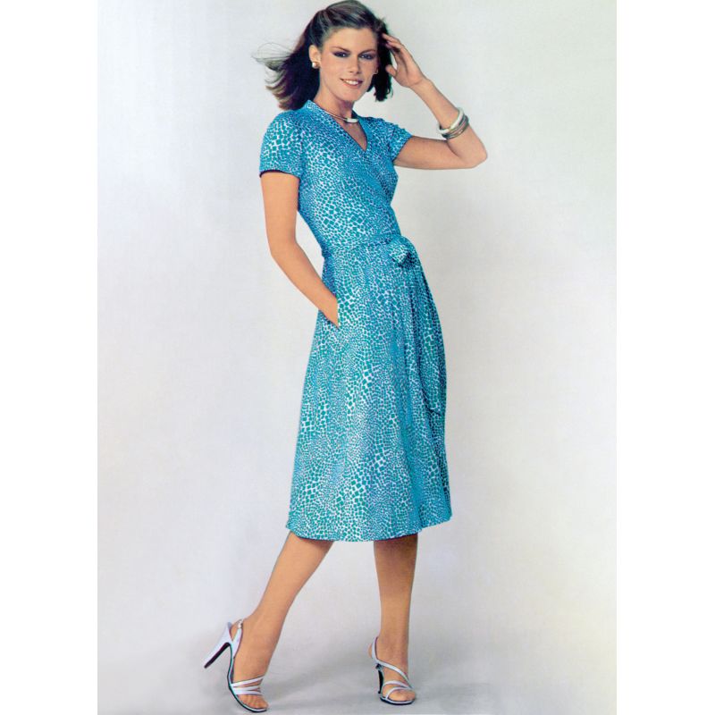 Patron Vogue 2040 H5 - Robe portefeuille