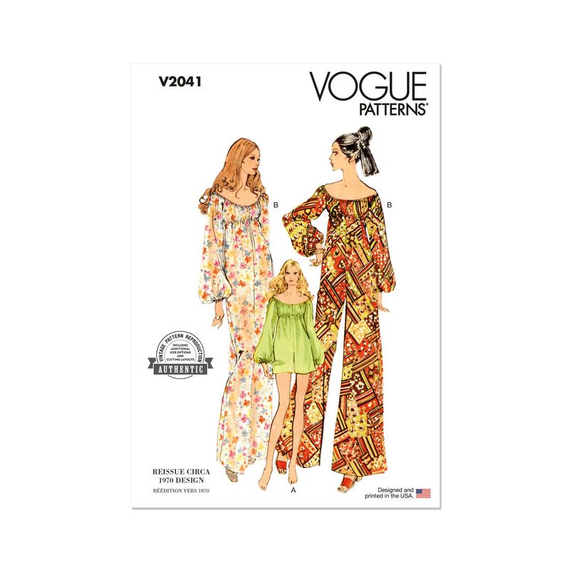 Patron Vogue 2041 A - Combinaison