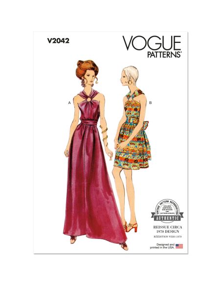Patron Vogue 2042 B5 - Robe