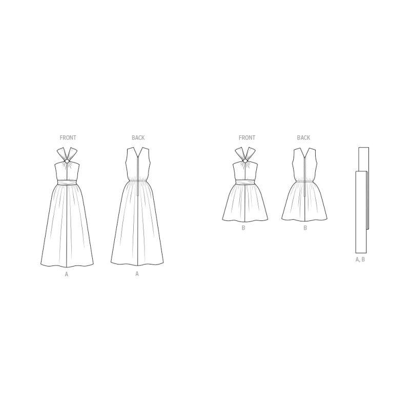 Patron Vogue 2042 B5 - Robe