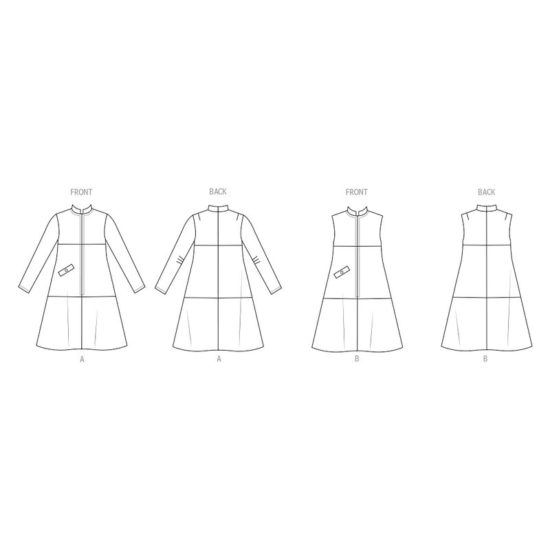 Patron Butterick 6991/K5 - Robe une pièce Vintage Butterick des années 1960