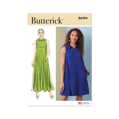 Patron Butterick 6994/H5 - Robe ample