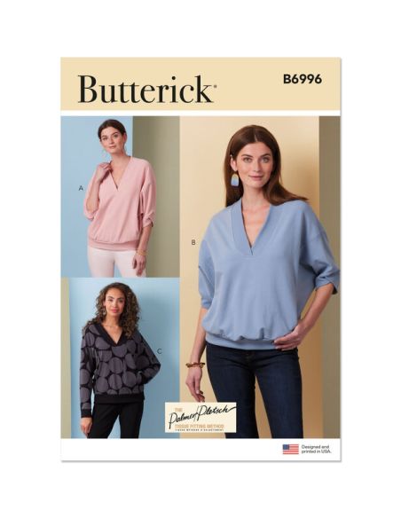 Patron Butterick 6996/K5 - Hauts amples