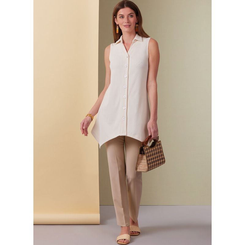 Patron Butterick 6997/AA - Hauts moulants en maille