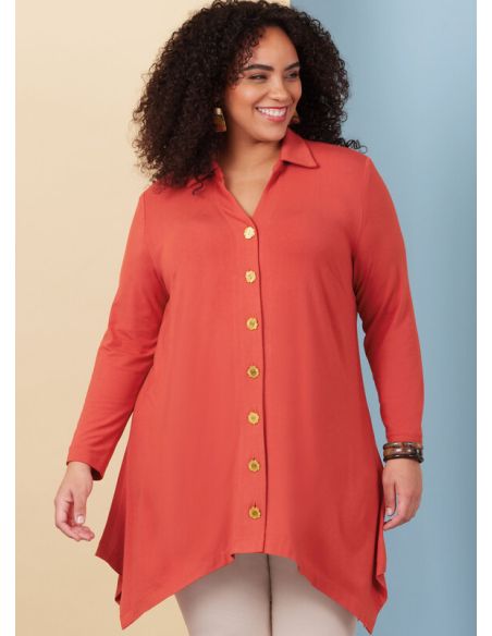 Patron Butterick 6997/AA - Hauts moulants en maille