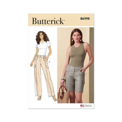 Patron Butterick 6998/K5 - Short ou pantalon