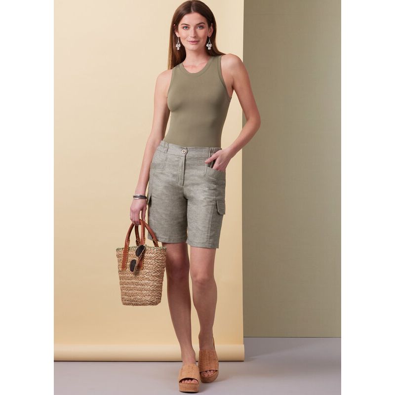 Patron Butterick 6998/K5 - Short ou pantalon