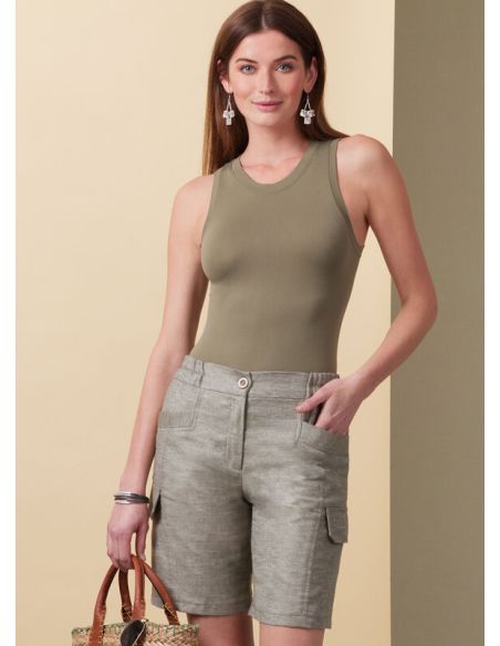 Patron Butterick 6998/K5 - Short ou pantalon