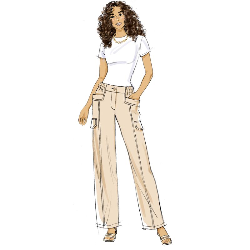 Patron Butterick 6998/K5 - Short ou pantalon