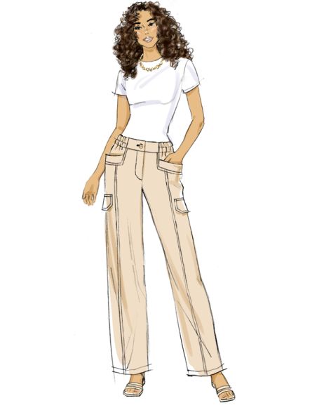 Patron Butterick 6998/K5 - Short ou pantalon