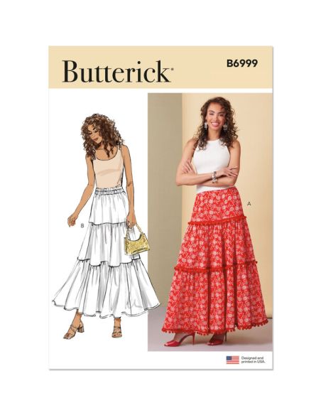 Patron Butterick 6999/K5 - Jupes amples