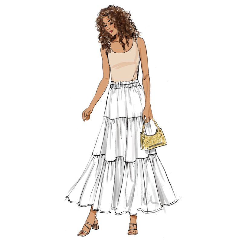 Patron Butterick 6999/K5 - Jupes amples