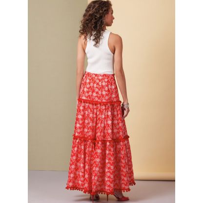 Patron Butterick 6999/K5 - Jupes amples 2