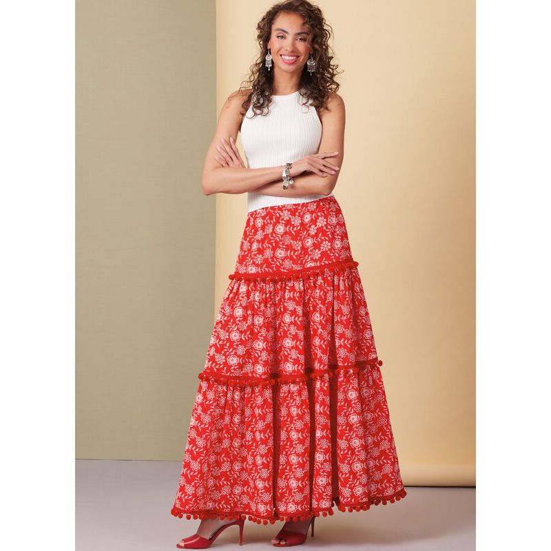 Patron Butterick 6999/K5 - Jupes amples