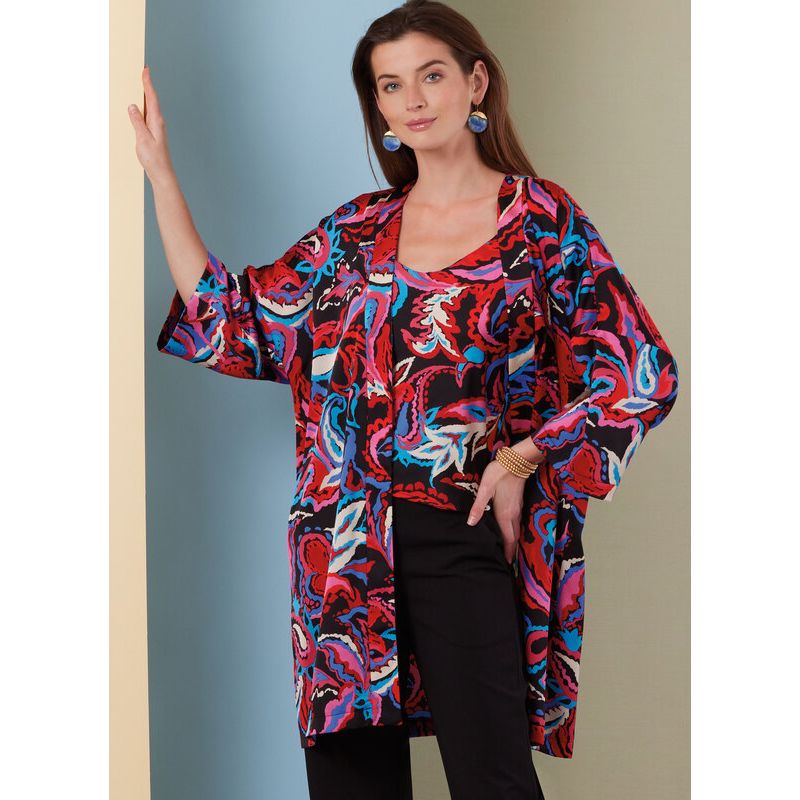 Patron Butterick 7001/H5 - Veste ample