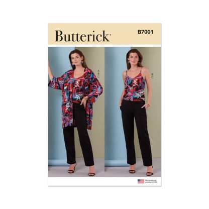 Patron Butterick 7001/H5 - Veste ample