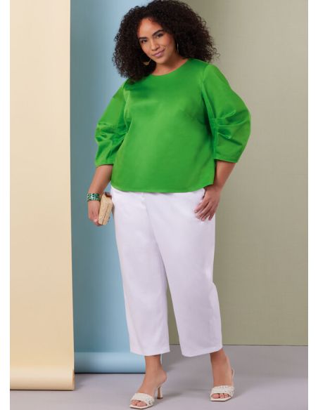 Patron Butterick 7002/AA - Haut, jupe et pantalon