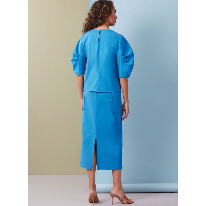 Patron Butterick 7002/AA - Haut, jupe et pantalon